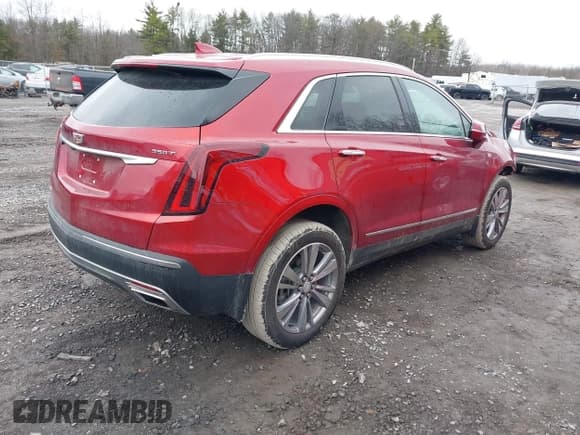 ✅ 2025 Cadillac XT5 AWD Premium Luxury • VIN: 1GYKNDR44SZ101557 • Lot: 41788890. Listed on IAAI with 5,868 mi. Free auction sales archive from the USA and detailed vehicle history report at DreamBid. Image 4.