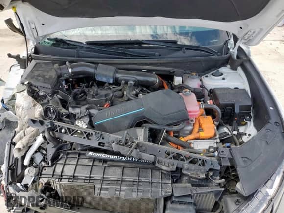 2023 Hyundai Tucson Blue z VIN KM8JBCA11PU108956, wystawiony jako Copart lot #64821675 z przebiegiem 28 265 mil mil oraz Szkoda całkowita • Salvage title. Historia ofert i sprzedaży dostępna na DreamBid. Obrazek 12.