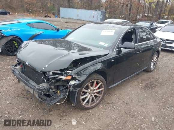 ✅ 2016 Audi A4 Premium • VIN: WAUBFAFL6GN001193 • Lot: 43790086. Listed on IAAI with 96,017 mi. Free auction sales archive from the USA and detailed vehicle history report at DreamBid. Image 2.