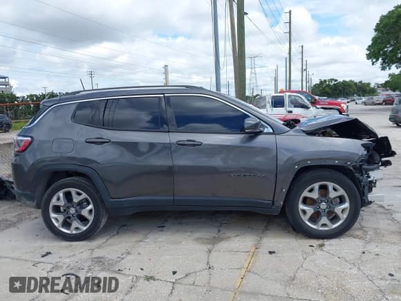 ✅ 2021 Jeep Compass Limited • VIN: 3C4NJCCB9MT573621 • Lot: 42233718. Listed on IAAI with 55,970 mi. Free auction sales archive from the USA and detailed vehicle history report at DreamBid. Image 14.