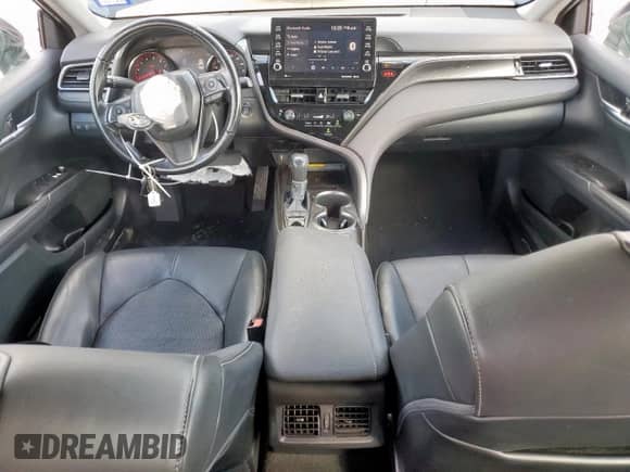 2021 Toyota Camry XSE с VIN 4T1K61AK6MU484599, выставлен на аукционе Copart как лот 82069785 с пробегом 61 740 миль миль и Списание • Salvage title. История ставок и продаж доступна на DreamBid. Изображение 8.