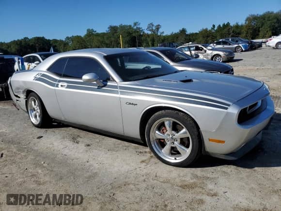 2010 Dodge Challenger R/T with VIN 2B3CJ5DT4AH314793, listed as a Copart auction lot 86094375 with 150,673 mi miles and Salvage title. Bid and sale history available at DreamBid. Image 4.