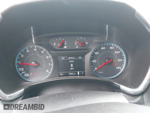 ✅ 2018 Chevrolet Equinox LT • VIN: 3GNAXJEV1JS554921 • Lot: 41967102. Listed on IAAI with 75,553 mi. Free auction sales archive from the USA and detailed vehicle history report at DreamBid. Image 7.