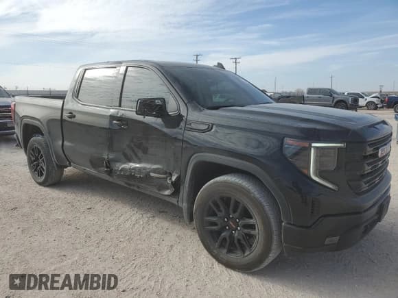 ✅ 2023 GMC Sierra 1500 Elevation • VIN: 3GTPHCEK7PG225914 • Lot: 46485355. Listed on Copart with 26,506 mi. Free auction sales archive from the USA and detailed vehicle history report at DreamBid. Image 4.