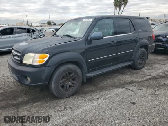 ✅ 2003 Toyota Sequoia Limited • VIN: 5TDZT38A13S176764 • Lot: 91737875. Wystawiony na Copart z przebiegiem Nie podano. Bezpłatny archiwum sprzedaży aukcyjnych z USA i szczegółowy raport historii pojazdu na DreamBid. Zdjęcie 1.