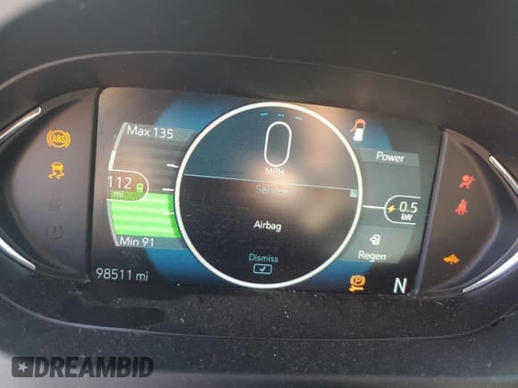 ✅ 2017 Chevrolet Bolt EV LT • VIN: 1G1FW6S07H4134199 • Lot: 81109854. Wystawiony na Copart z przebiegiem 98 511 mil. Bezpłatny archiwum sprzedaży aukcyjnych z USA i szczegółowy raport historii pojazdu na DreamBid. Zdjęcie 9.