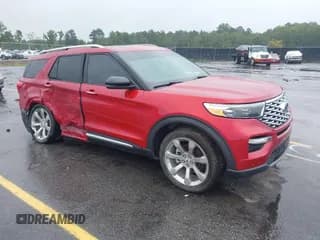 ✅ 2020 Ford Explorer Platinum • VIN: 1FM5K8HC4LGA00989 • Lot: 40040959. Listed on IAAI with 72,621 mi. Free auction sales archive from the USA and detailed vehicle history report at DreamBid. Image 1.