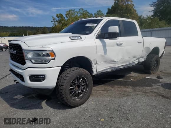 ✅ 2022 Ram 2500 Big Horn • VIN: 3C6UR5DL4NG148834 • Lot: 80659655. Listed on Copart with 24,621 mi. Free auction sales archive from the USA and detailed vehicle history report at DreamBid. Image 1.