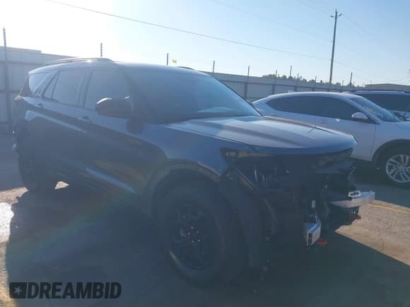 ✅ 2024 Ford Explorer Timberline • VIN: 1FMSK8JH6RGA69247 • Lot: 43416879. Wystawiony na IAAI z przebiegiem 19 432 mil. Bezpłatny archiwum sprzedaży aukcyjnych z USA i szczegółowy raport historii pojazdu na DreamBid. Zdjęcie 1.