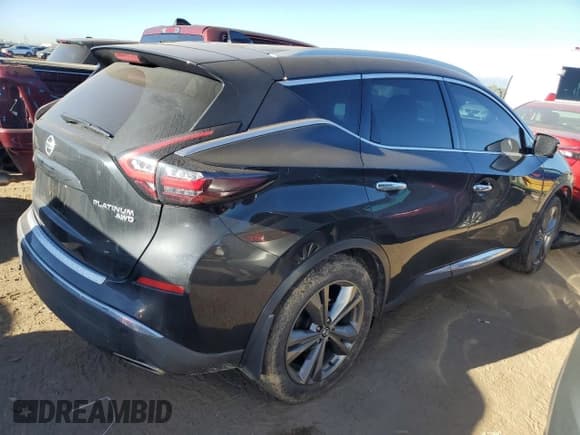 ✅ 2022 Nissan Murano Platinum • VIN: 5N1AZ2DS5NC120489 • Lot: 73010824. Wystawiony na Copart z przebiegiem 29 349 mil. Bezpłatny archiwum sprzedaży aukcyjnych z USA i szczegółowy raport historii pojazdu na DreamBid. Zdjęcie 3.