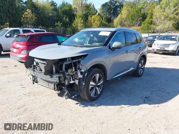 ✅ 2023 Nissan Rogue SL • VIN: 5N1BT3CB5PC805267 • Lot: 43492490. Listed on IAAI with 59,353 mi. Free auction sales archive from the USA and detailed vehicle history report at DreamBid. Image 18.