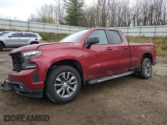 ✅ 2020 Chevrolet Silverado 1500 RST • VIN: 1GCRYEED0LZ238892 • Lot: 91567215. Listed on Copart with 58,971 mi. Free auction sales archive from the USA and detailed vehicle history report at DreamBid. Image 1.