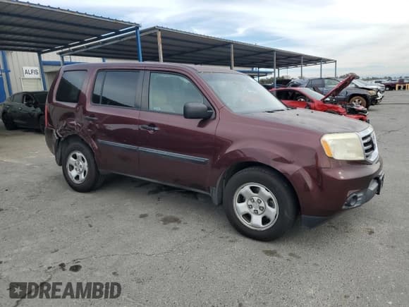 ✅ 2012 Honda Pilot LX • VIN: 5FNYF3H27CB026481 • Lot: 91973895. Listed on Copart with 170,001 mi. Free auction sales archive from the USA and detailed vehicle history report at DreamBid. Image 4.