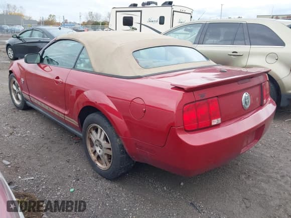 ✅ 2009 Ford Mustang • VIN: 1ZVHT84NX95119928 • Lot: 43472481. Listed on IAAI with 169,274 mi. Free auction sales archive from the USA and detailed vehicle history report at DreamBid. Image 3.