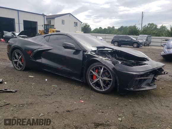 2023 Chevrolet Corvette 1LT с VIN 1G1YA2D42P5122616, выставлен на аукционе Copart как лот 63721924 с пробегом 5 175 миль миль и Списание • Salvage title. История ставок и продаж доступна на DreamBid. Изображение 4.