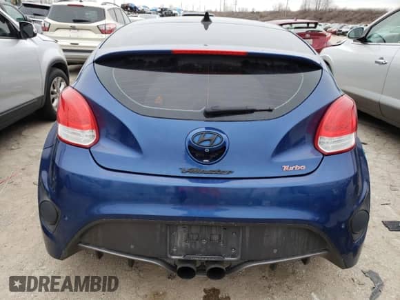 2016 Hyundai Veloster Turbo z VIN KMHTC6AE3GU276012, wystawiony jako Copart lot #37892833 z przebiegiem 82 797 mil mil oraz . Historia ofert i sprzedaży dostępna na DreamBid. Obrazek 6.
