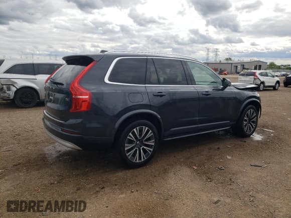 ✅ 2022 Volvo XC90 Momentum • VIN: YV4A22PK2N1821536 • Lot: 58088265. Listed on Copart with 38,458 mi. Free auction sales archive from the USA and detailed vehicle history report at DreamBid. Image 3.