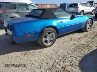 1993 Chevrolet Corvette with VIN 1G1YY33P5P5105385, listed as a Copart auction lot 78373004 with 56,842 mi miles and Salvage title. Bid and sale history available at DreamBid. Image 3.