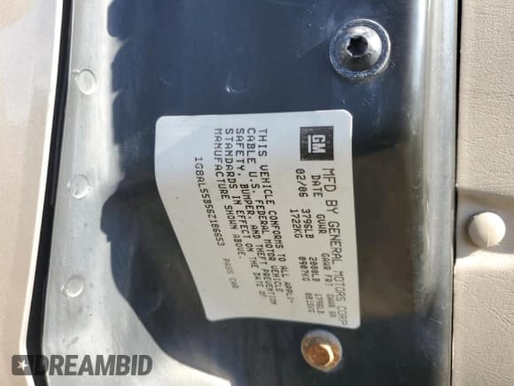 ✅ 2006 Saturn ION • VIN: 1G8AL55B56Z186653 • Lot: 92742755. Wystawiony na Copart z przebiegiem 92 937 mil. Bezpłatny archiwum sprzedaży aukcyjnych z USA i szczegółowy raport historii pojazdu na DreamBid. Zdjęcie 12.