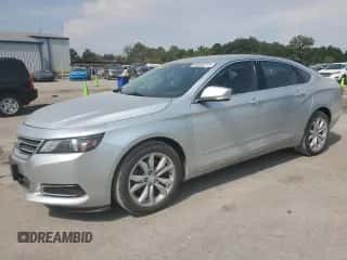 2017 Chevrolet Impala LT z VIN 2G1105S39H9117644, wystawiony jako Copart lot #80303215 z przebiegiem 110 970 mil mil oraz Szkoda całkowita • Salvage title. Historia ofert i sprzedaży dostępna na DreamBid. Obrazek 1.