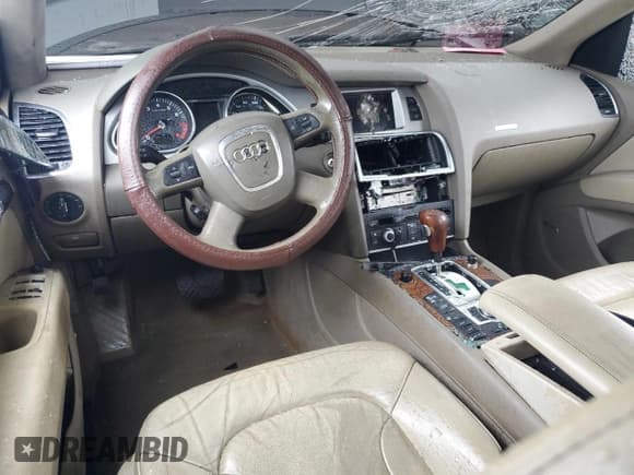 ✅ 2008 Audi Q7 Premium • VIN: WA1BV74LX8D027406 • Lot: 47943195. Listed on Copart with Not provided. Free auction sales archive from the USA and detailed vehicle history report at DreamBid. Image 8.