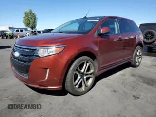 ✅ 2014 Ford Edge Sport • VIN: 2FMDK4AK7EBA04888 • Lot: 82325535. Listed on Copart with 158,993 mi. Free auction sales archive from the USA and detailed vehicle history report at DreamBid. Image 1.