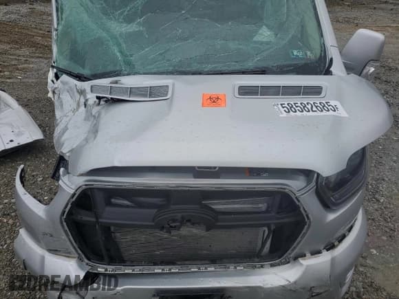 ✅ 2023 Ford Transit • VIN: 1FTYE2YG1PKB97065 • Lot: 58582685. Wystawiony na Copart z przebiegiem 5 826 mil. Bezpłatny archiwum sprzedaży aukcyjnych z USA i szczegółowy raport historii pojazdu na DreamBid. Zdjęcie 12.