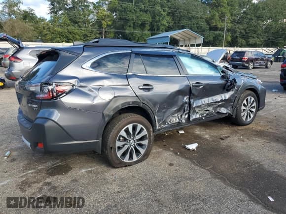 ✅ 2024 Subaru Outback Limited XT • VIN: 4S4BTGND0R3296262 • Lot: 73501044. Listed on Copart with 5,682 mi. Free auction sales archive from the USA and detailed vehicle history report at DreamBid. Image 3.