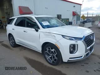 ✅ 2021 Hyundai Palisade Calligraphy • VIN: KM8R7DHE0MU261035 • Лот: 43580833. Опубликован ранее на IAAI с пробегом 79 823 миль. Бесплатный доступ к архиву аукционных продаж из США и подробный отчёт об истории автомобиля на DreamBid. Изображение 1.