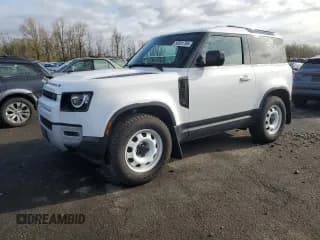 ✅ 2023 Land Rover Defender S • VIN: SALEJ6EX7P2227141 • Lot: 50351785. Wystawiony na Copart z przebiegiem 8 810 mil. Bezpłatny archiwum sprzedaży aukcyjnych z USA i szczegółowy raport historii pojazdu na DreamBid. Zdjęcie 1.