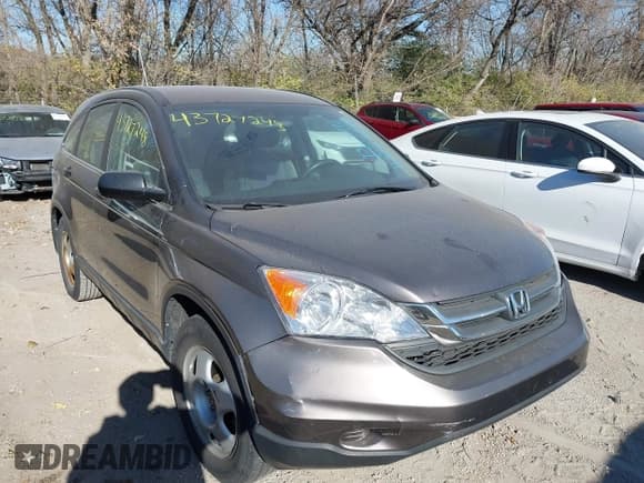 ✅ 2010 Honda CR-V LX • VIN: 5J6RE4H34AL083859 • Lot: 43727248. Listed on IAAI with 130,042 mi. Free auction sales archive from the USA and detailed vehicle history report at DreamBid. Image 1.