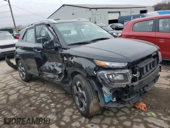 ✅ 2024 Hyundai Venue Limited • VIN: KMHRC8A30RU310754 • Lot: 42816895. Listed on Copart with Not provided. Free auction sales archive from the USA and detailed vehicle history report at DreamBid. Image 4.