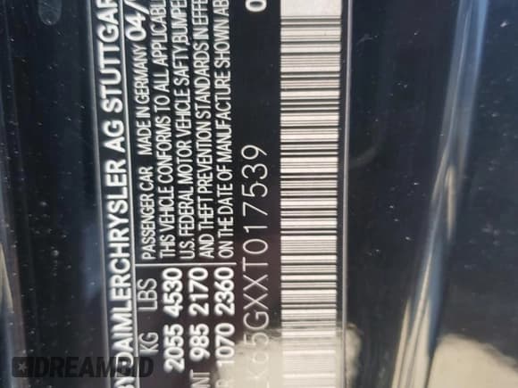 ✅ 1999 Mercedes-Benz CLK 320/430 • VIN: WDBLK65GXXT017539 • Lot: 42161605. Wystawiony na Copart z przebiegiem 120 046 mil. Bezpłatny archiwum sprzedaży aukcyjnych z USA i szczegółowy raport historii pojazdu na DreamBid. Zdjęcie 12.
