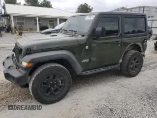 ✅ 2021 Jeep Wrangler Sport • VIN: 1C4GJXAN7MW535201 • Lot: 78378014. Listed on Copart with 64,384 mi. Free auction sales archive from the USA and detailed vehicle history report at DreamBid. Image 1.