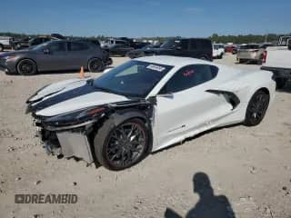 2024 Chevrolet Corvette 1LT с VIN 1G1YA2D48R5122168, выставлен на аукционе Copart как лот 89654995 с пробегом Не указан миль и Списание • Salvage title. История ставок и продаж доступна на DreamBid. Изображение 1.