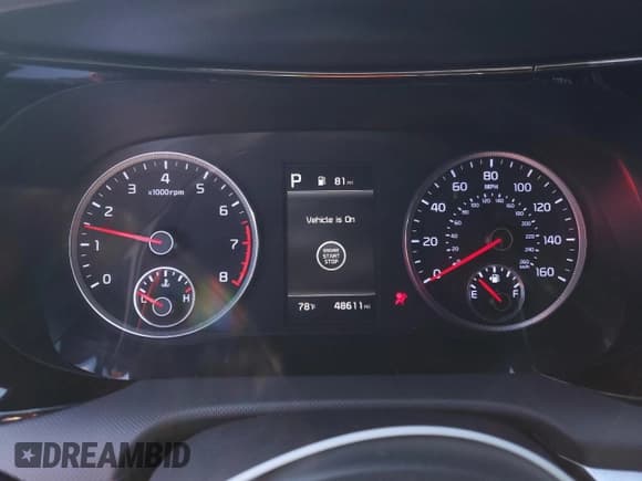 ✅ 2022 Kia K5 GT-Line • VIN: 5XXG64J23NG124919 • Лот: 84924835. Опубликован ранее на Copart с пробегом 48 611 миль. Бесплатный доступ к архиву аукционных продаж из США и подробный отчёт об истории автомобиля на DreamBid. Изображение 9.