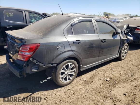 2020 Chevrolet Sonic LT with VIN 1G1JD5SB3L4102533, listed as a Copart auction lot 69477704 with 110,785 mi miles and Salvage title. Bid and sale history available at DreamBid. Image 3.
