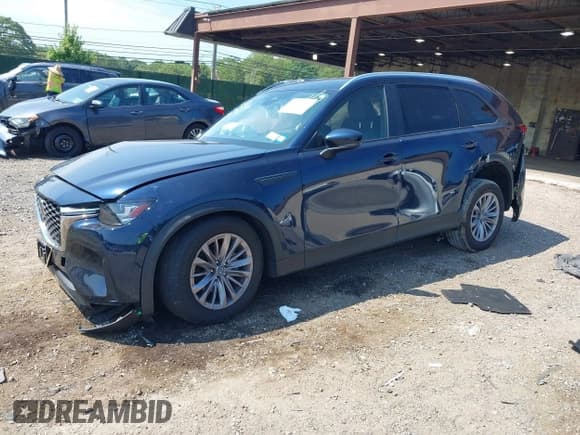 ✅ 2024 Mazda CX-90 Select • VIN: JM3KKAHD4R1188780 • Lot: 42793385. Listed on IAAI with 13,785 mi. Free auction sales archive from the USA and detailed vehicle history report at DreamBid. Image 2.