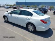 ✅ 2012 Honda Civic • VIN: JHMFB4F22CS000948 • Lot: 42661066. Wystawiony na IAAI z przebiegiem 70 709 mil. Bezpłatny archiwum sprzedaży aukcyjnych z USA i szczegółowy raport historii pojazdu na DreamBid. Zdjęcie 3.