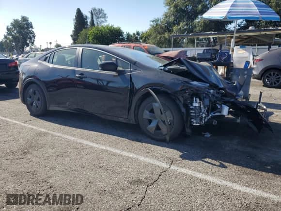 2025 Toyota Prius SE с VIN JTDACACU9S3049067, выставлен на аукционе Copart как лот 67230145 с пробегом 1 461 миль миль и Списание • Salvage title. История ставок и продаж доступна на DreamBid. Изображение 4.