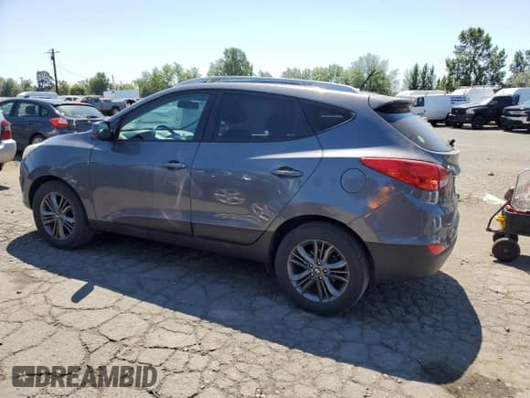 2014 Hyundai Tucson SE z VIN KM8JUCAGXEU914449, wystawiony jako Copart lot #65906495 z przebiegiem 193 279 mil mil oraz Czysty tytuł • Clean title. Historia ofert i sprzedaży dostępna na DreamBid. Obrazek 2.