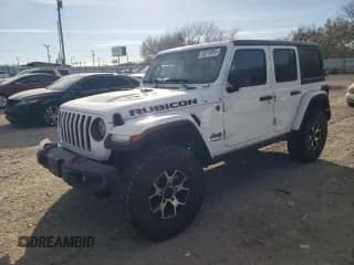 ✅ 2020 Jeep Wrangler Unlimited Rubicon • VIN: 1C4JJXFMXLW275705 • Lot: 80210954. Listed on Copart with 55,876 mi. Free auction sales archive from the USA and detailed vehicle history report at DreamBid. Image 1.