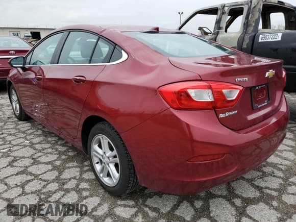 ✅ 2017 Chevrolet Cruze LT • VIN: 1G1BE5SMXH7244743 • Lot: 68309732. Listed on Copart with 78,597 mi. Free auction sales archive from the USA and detailed vehicle history report at DreamBid. Image 2.