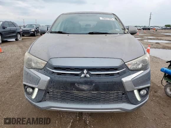2019 Mitsubishi Outlander SE with VIN JA4AP4AU2KU022810, listed as a Copart auction lot 70257285 with 57,817 mi miles and Salvage title. Bid and sale history available at DreamBid. Image 5.