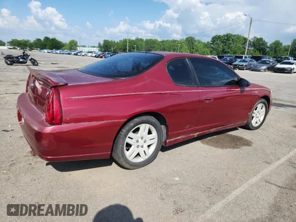 ✅ 2006 Chevrolet Monte Carlo LTZ • VIN: 2G1WN161769302703 • Лот: 62342785. Опубликован ранее на Copart с пробегом 190 005 миль. Бесплатный доступ к архиву аукционных продаж из США и подробный отчёт об истории автомобиля на DreamBid. Изображение 3.