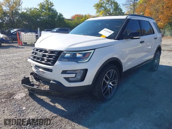 ✅ 2016 Ford Explorer Sport • VIN: 1FM5K8GT1GGB16769 • Lot: 43590989. Listed on IAAI with 114,618 mi. Free auction sales archive from the USA and detailed vehicle history report at DreamBid. Image 2.