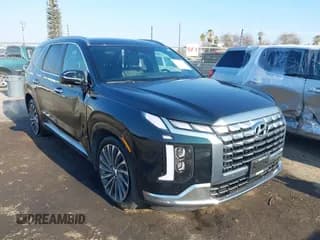 ✅ 2023 Hyundai Palisade Calligraphy • VIN: KM8R74GE2PU581687 • Лот: 41447659. Опубликован ранее на IAAI с пробегом 23 605 миль. Бесплатный доступ к архиву аукционных продаж из США и подробный отчёт об истории автомобиля на DreamBid. Изображение 1.