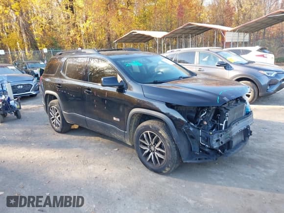 ✅ 2019 GMC Acadia SLE • VIN: 1GKKNTLS2KZ296781 • Lot: 43680711. Listed on IAAI with 45,575 mi. Free auction sales archive from the USA and detailed vehicle history report at DreamBid. Image 1.
