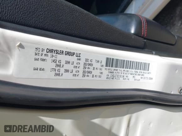 ✅ 2012 Dodge Durango R/T • VIN: 1C4SDJCT3CC181106 • Lot: 43186772. Wystawiony na IAAI z przebiegiem 170 170 mil. Bezpłatny archiwum sprzedaży aukcyjnych z USA i szczegółowy raport historii pojazdu na DreamBid. Zdjęcie 9.