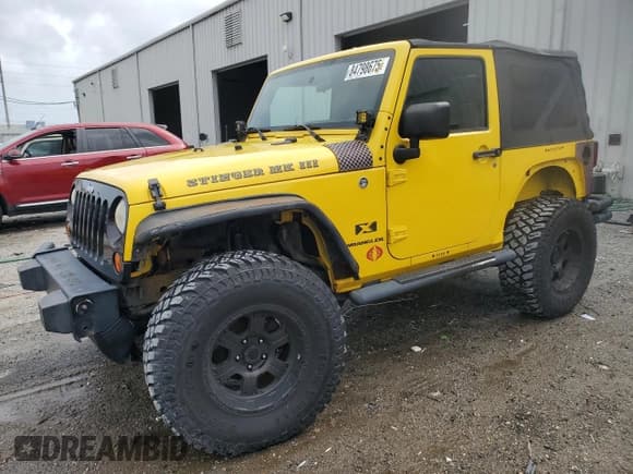 ✅ 2008 Jeep Wrangler X • VIN: 1J4FA24188L523695 • Lot: 84798675. Listed on Copart with 83,742 mi. Free auction sales archive from the USA and detailed vehicle history report at DreamBid. Image 1.